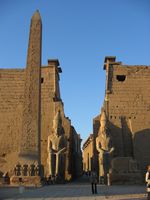 Entrée du Temple - Louxor