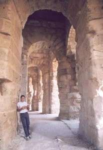 Galerie sur le pourtour de l'amphithtre