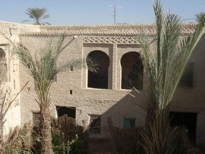 Riche maison berbre, patio