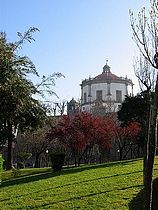 Mosteiro da Serra do Pilar  partir du Jardim Morro